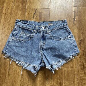 Women levis L2 shorts size 3 medium‎ blue